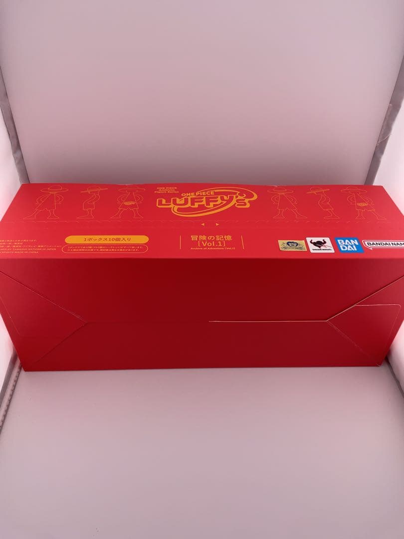 【新品未開封】LUFFY's 冒険の記憶 Vol.1 1BOX 10個入