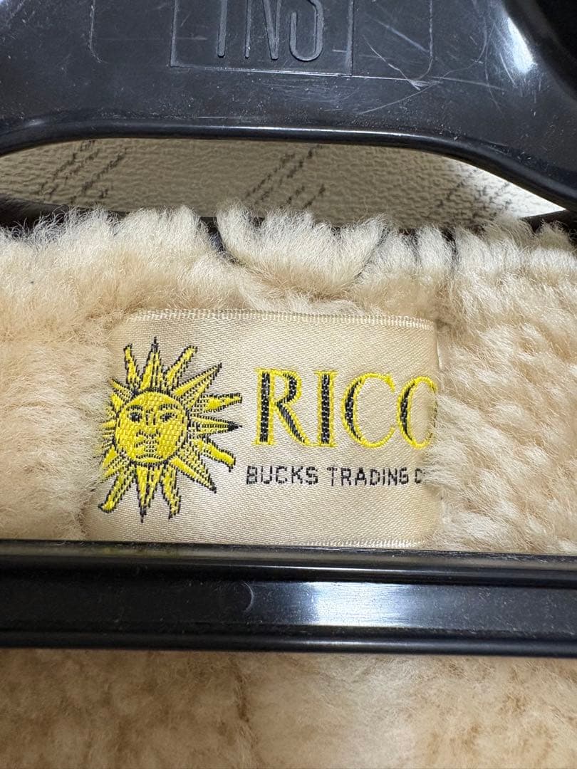 ５３１５　リアルムートンベスト ファー裏地付き