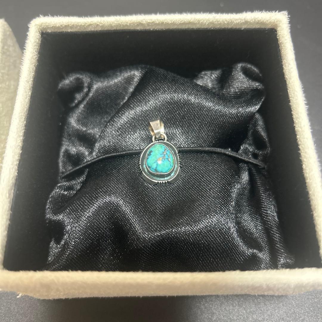 ボコ！ターコイズ シルバー ペンダント箱付き！！
