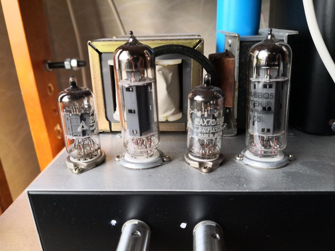 自作 真空管パワーアンプ 811送信管　動作品