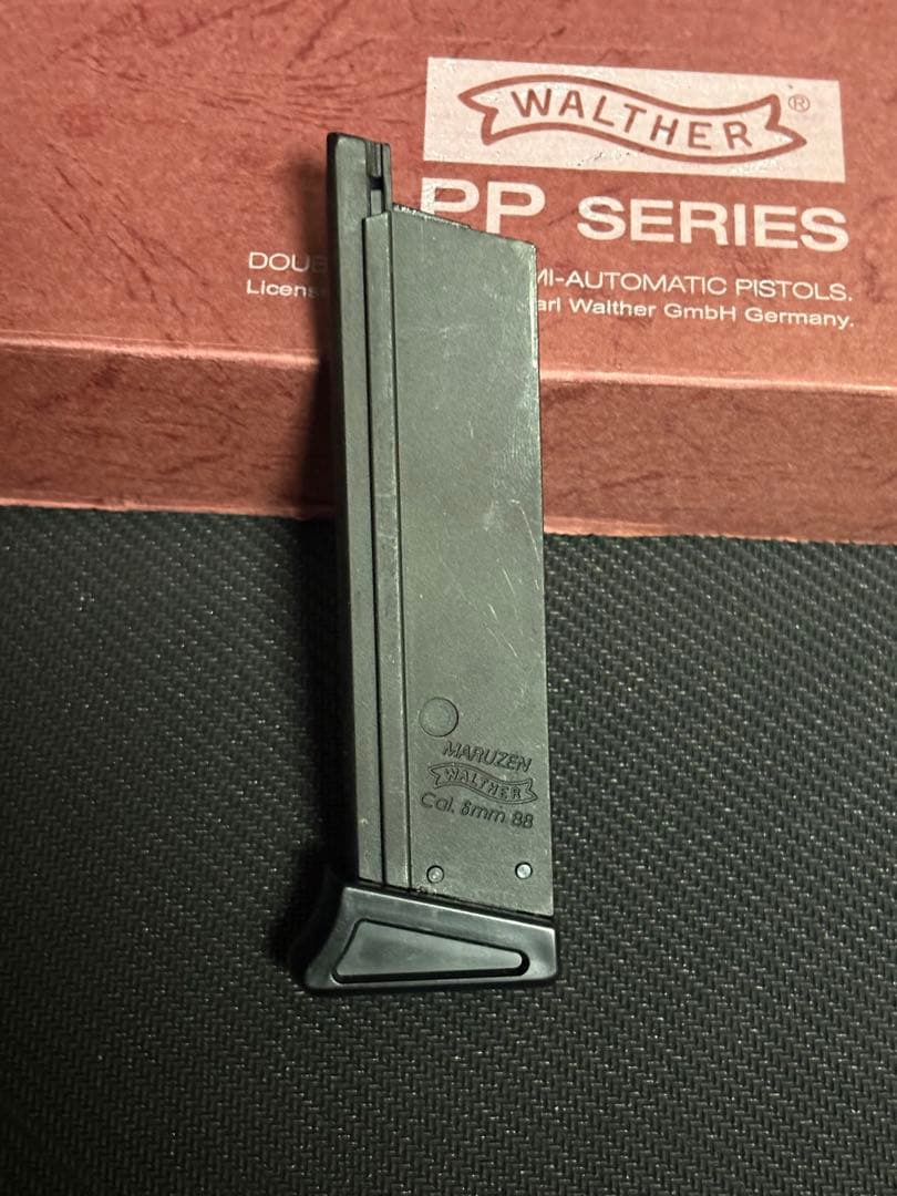 【マルゼン】 ワルサーPPK/S ブラックモデル