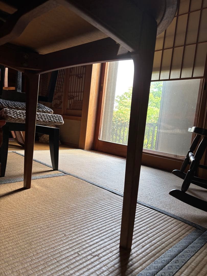 マルニ木工　日本製　定価40万以上　伸縮テーブル