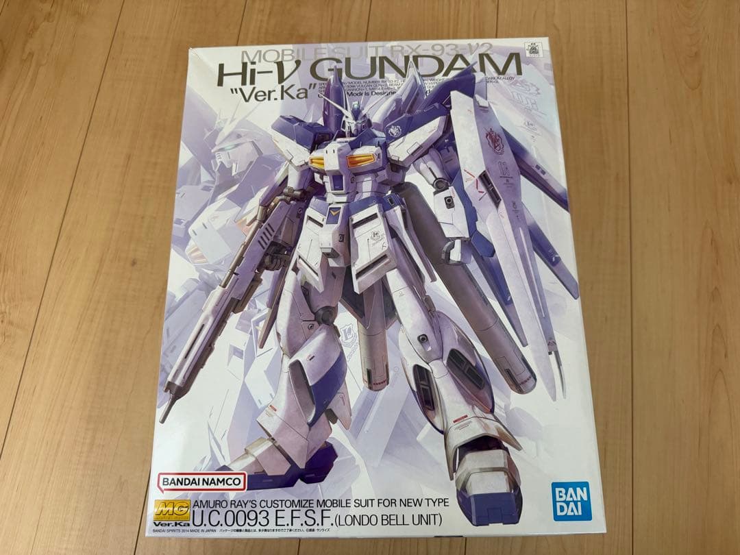 【未組立】MG Hi-v ガンダム Ver.Ka