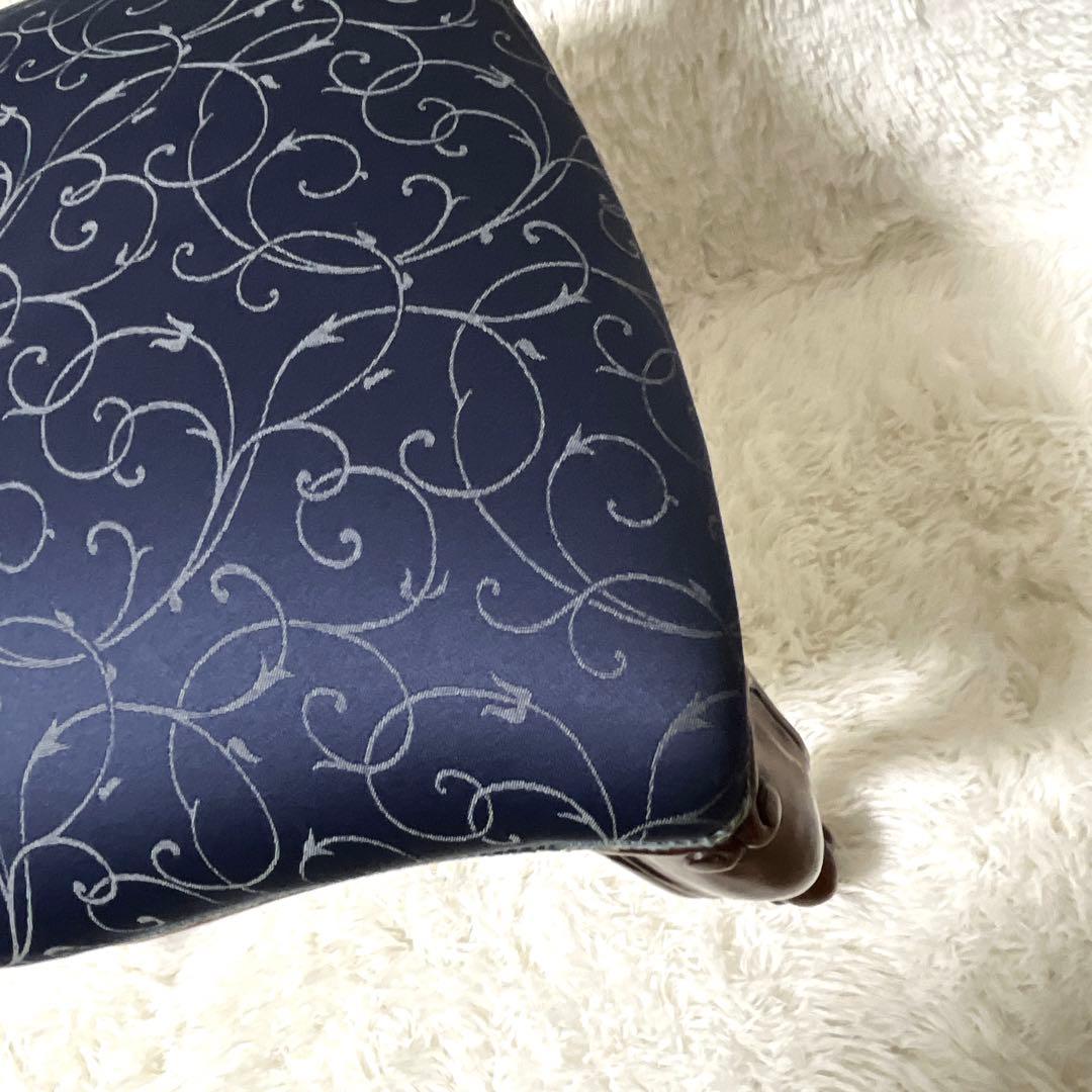 美品　バルーンバッグチェア　アンティーク　猫脚 　マホガニー　高級　椅子　イス