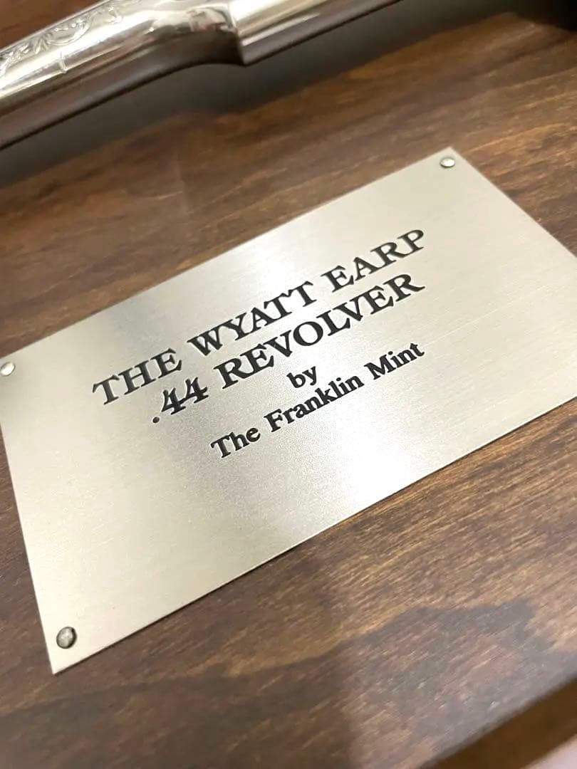 フランクリンミント WYATT EARP 44 リボルバー 観賞用 モデルガン