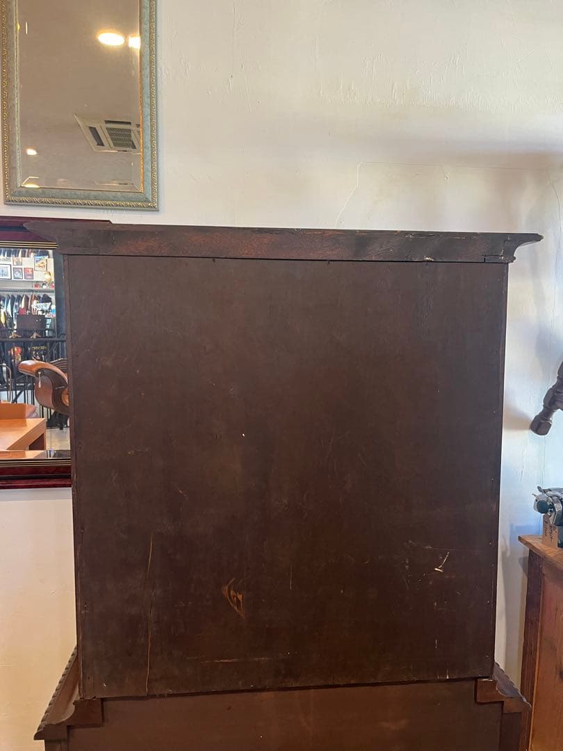 イギリス　アンティークキャビネット　1900年代（推定）