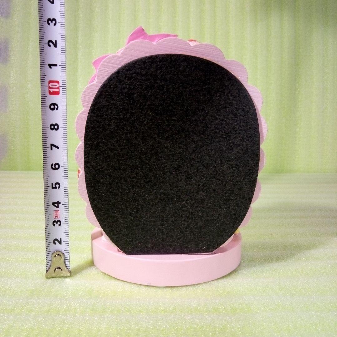 ハローキティ　タイニーチャム　Sanrio　鏡　卓上鏡　ピンク　桃色　レア　希少