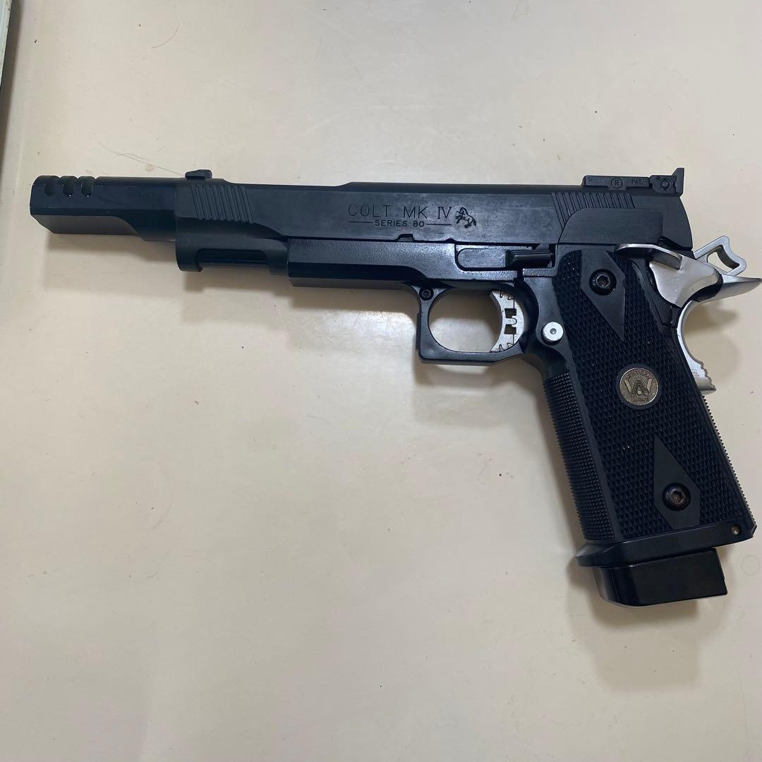 WA ハイキャパ  ガバメント　スピードコンプ　ブローバック　ガスガン