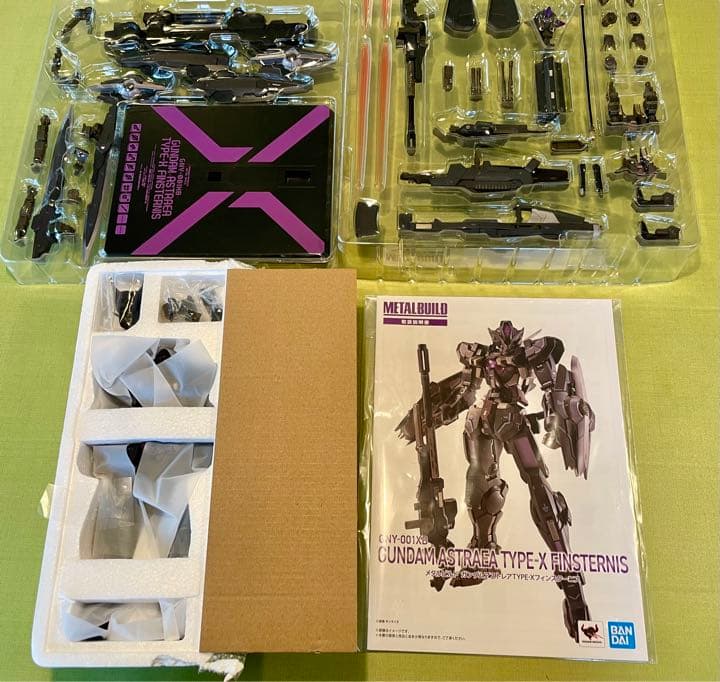 L BUILD ガンダムアストレア TYPE-X フィンスターニス 魂…