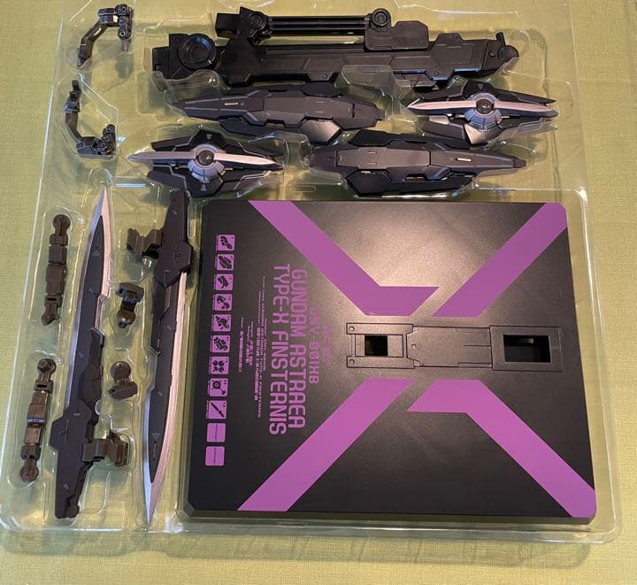 L BUILD ガンダムアストレア TYPE-X フィンスターニス 魂…