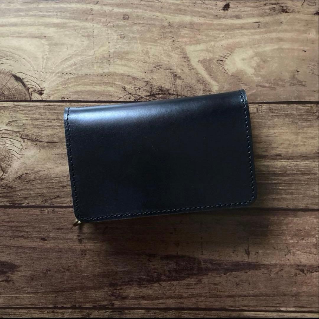 【黒うさぎ】トラッカーウォレット150（ミドル）3層【お札を折らずに収納】