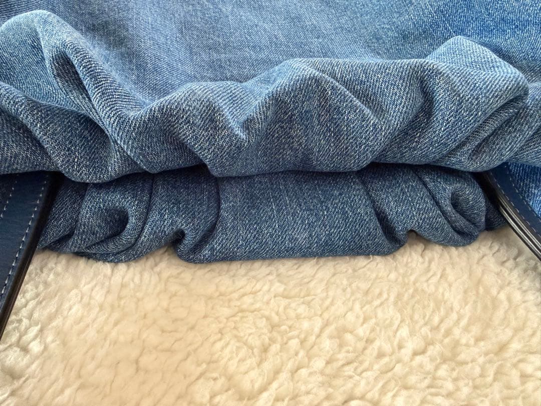 ⭐︎超美品　コーチ　ドローストリング　デニムショルダーバッグ