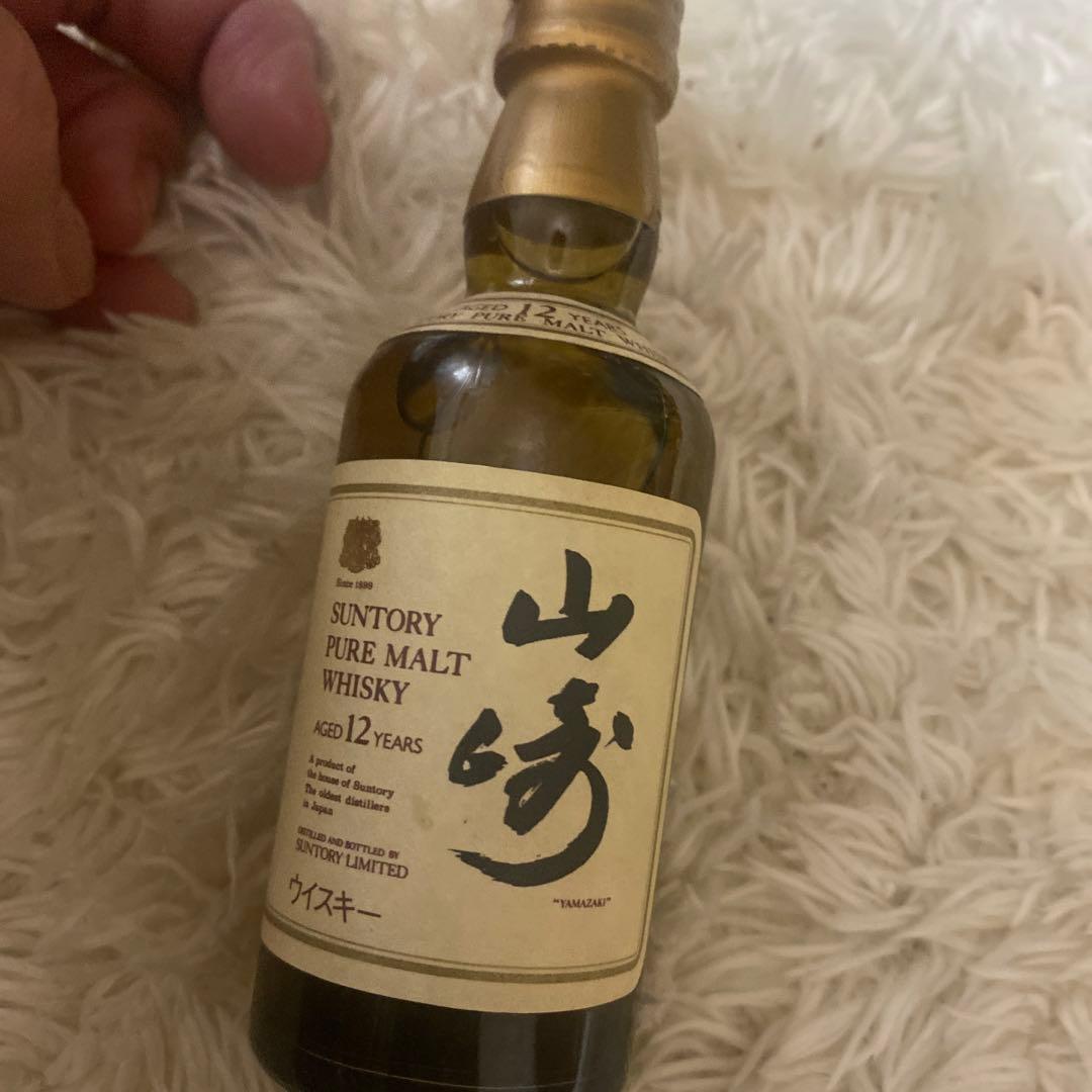 Suntory 山崎　ピュアモルトウイスキー 12年 50ml ミニボトル