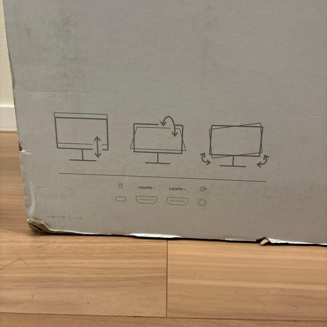 DELL 曲面ディスプレイ 本体　S3222HS 32型　ホワイト