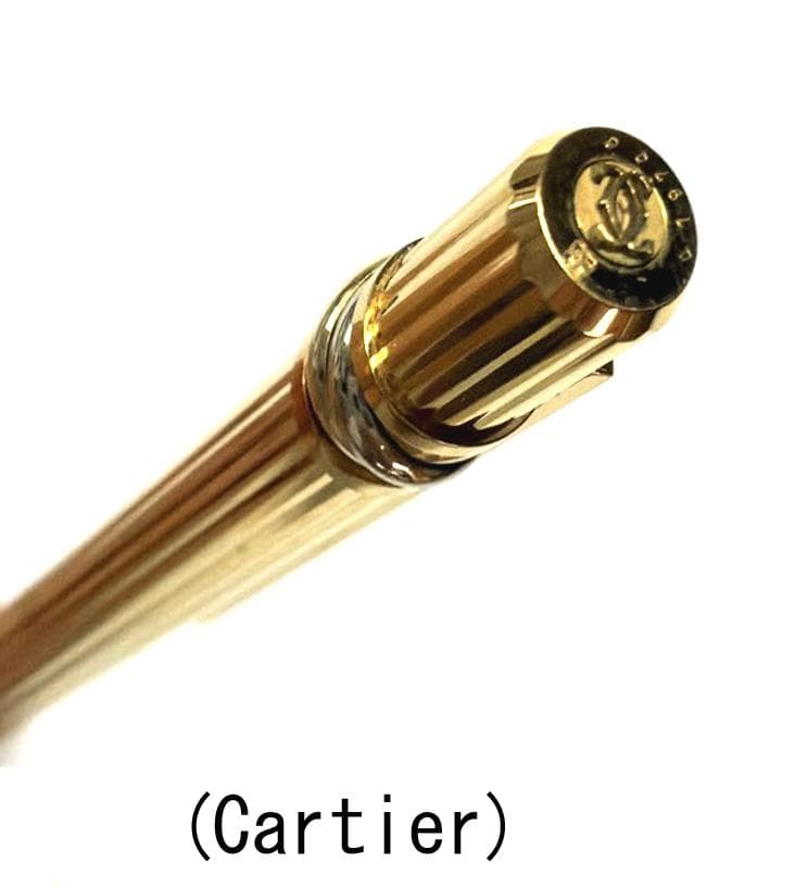 【This is the Cartier】ゴールドメタルボールペン