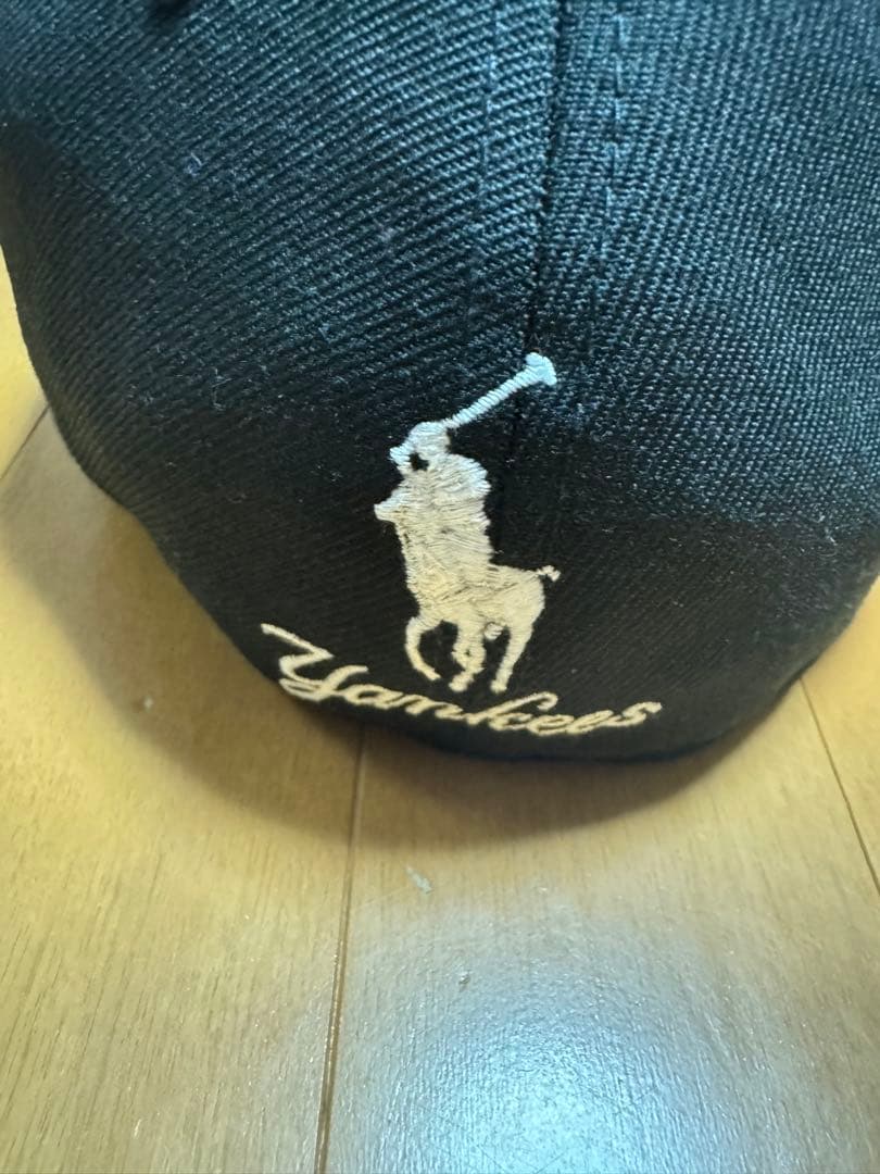 Ralph Lauren×newERA ヤンキースキャップ　ブラック　49