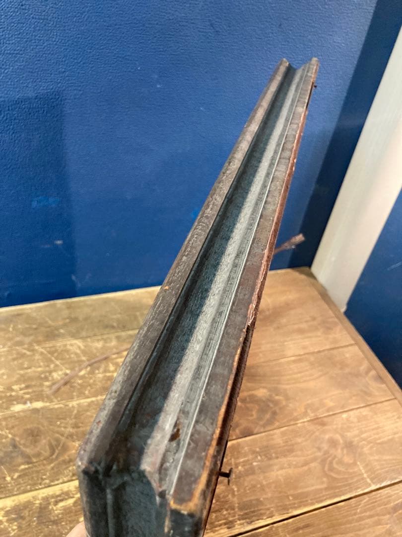 D 額縁　アート　アンティーク調　ヴィンテージ　木製　木枠　ブラウン　茶系