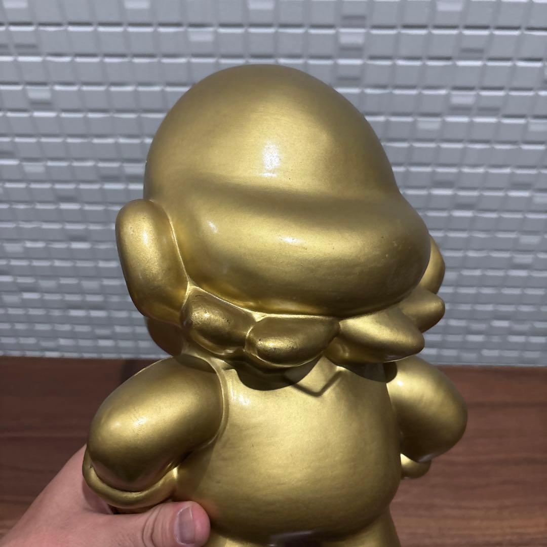 非売品 希少 任天堂 エンターテイメント 特約店用 ゴールド スーパーマリオ 像