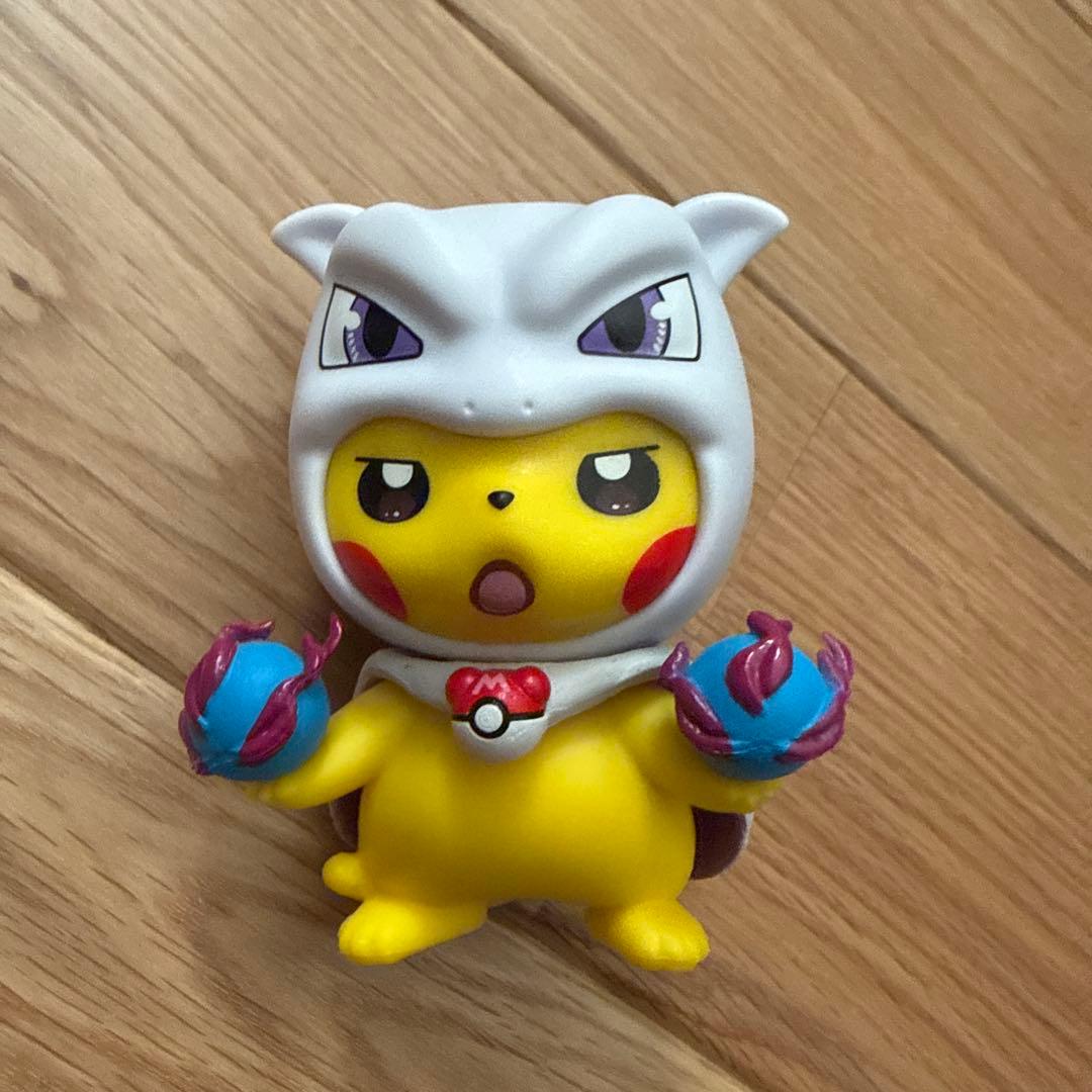 海外 フィギュア ポンチョ ピカチュウ 5体セット