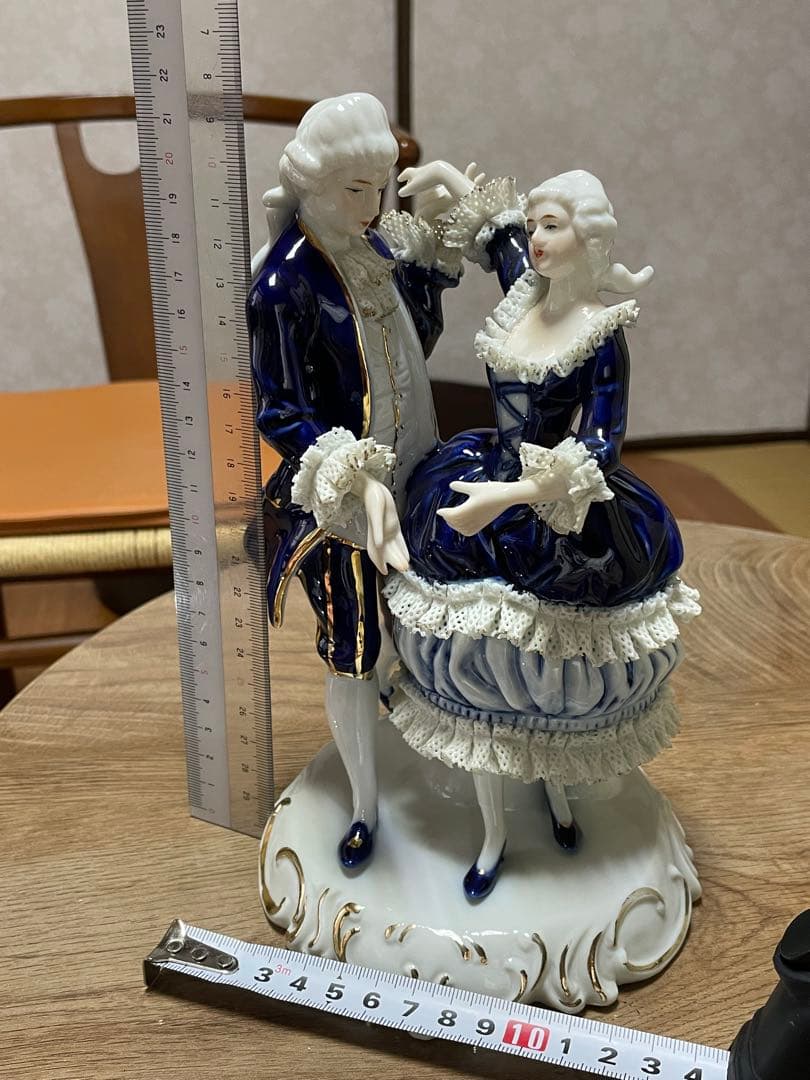 ドレスデンスタイル レースドール 夜会