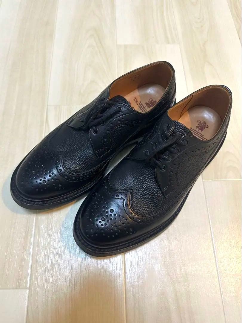 【美品】Tricker's トリッカーズ バートン 黒 26.5cm