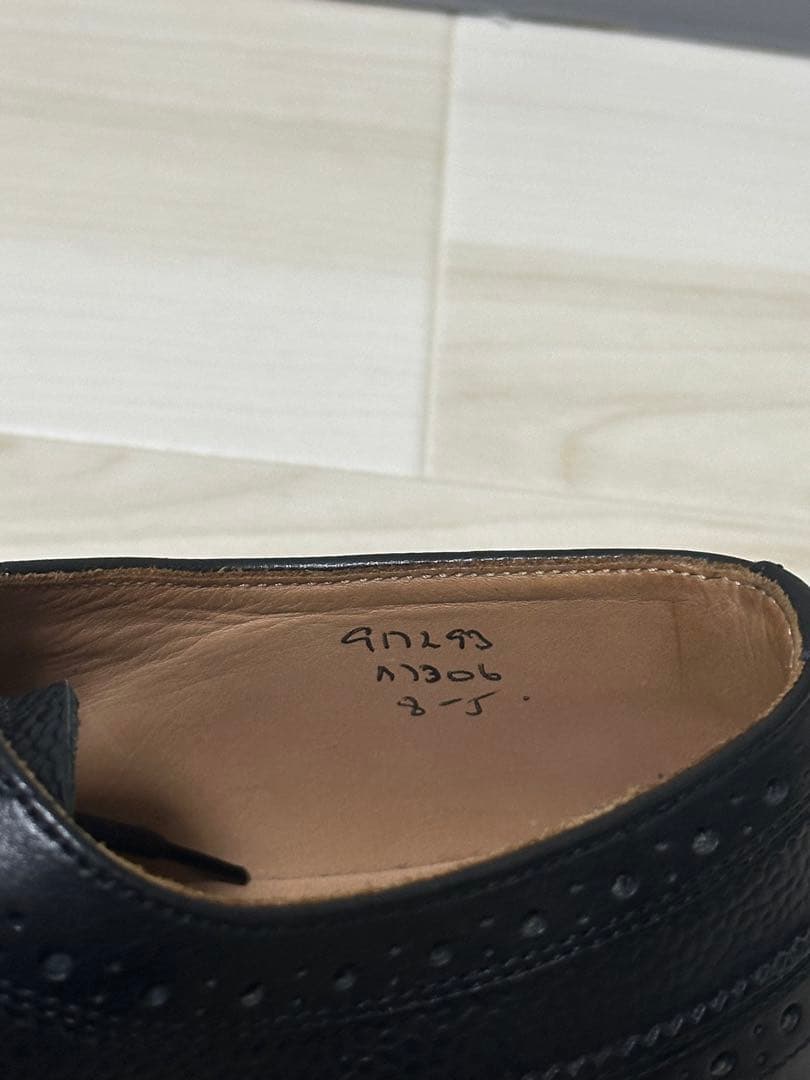 【美品】Tricker's トリッカーズ バートン 黒 26.5cm