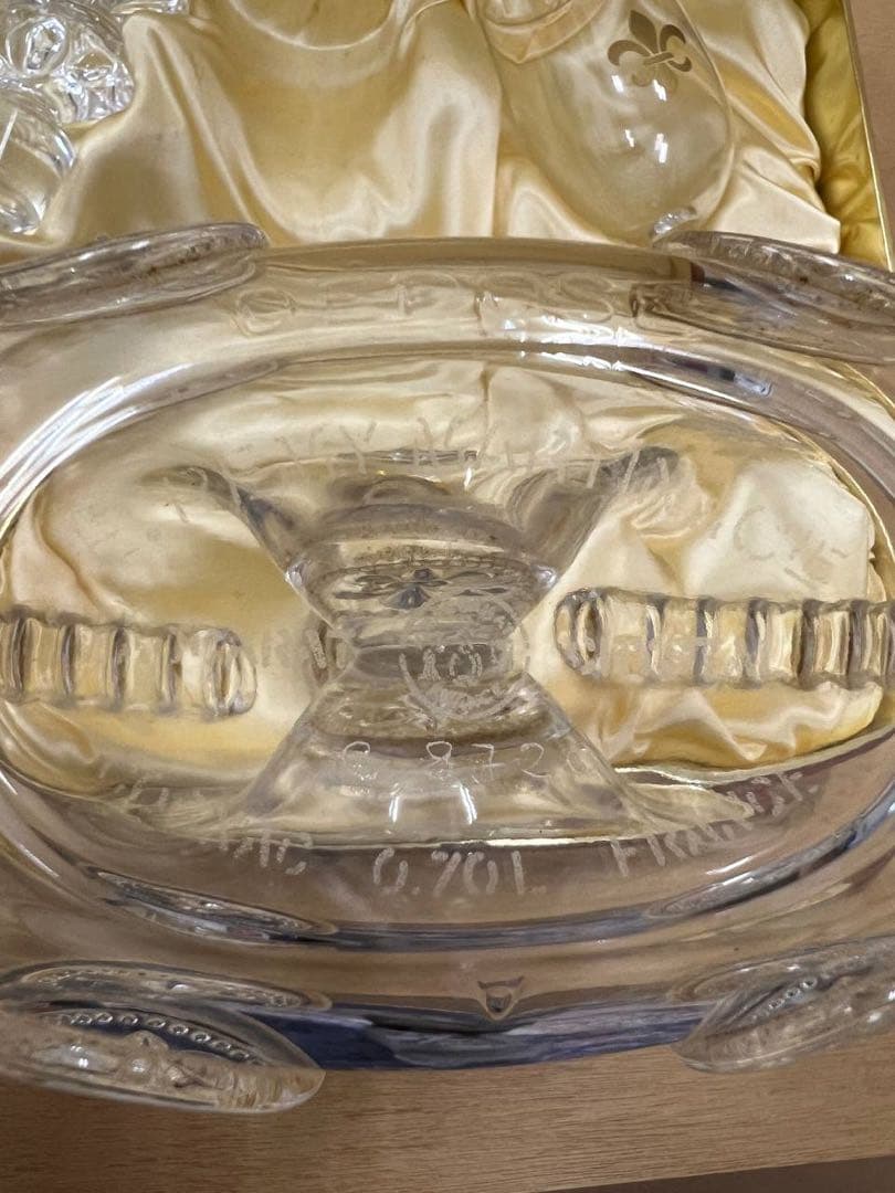 Baccarat バカラ　レミーマルタン　ルイ13世　空瓶　箱付き　グラス付