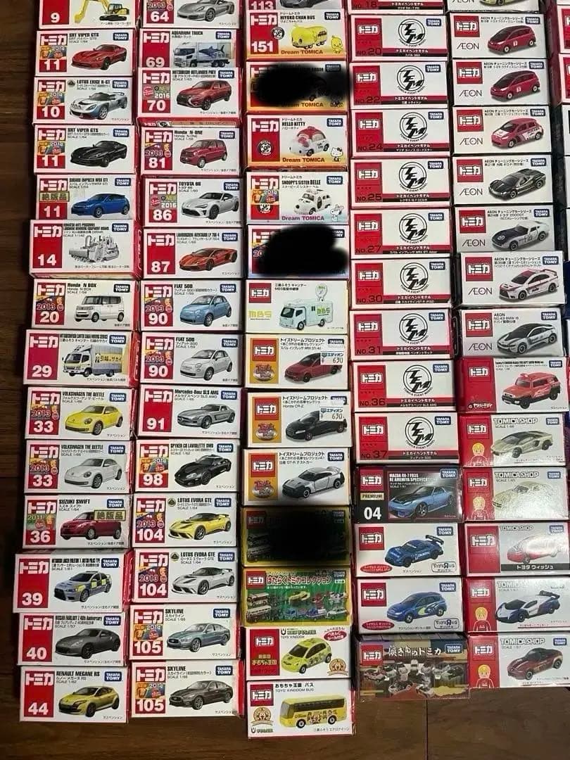 トミカ 201台！　絶版、廃盤、非売品含む！引退品！