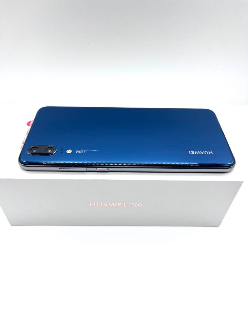 【美品】HUAWEI P20 eml-l29 ミッドナイトブルー