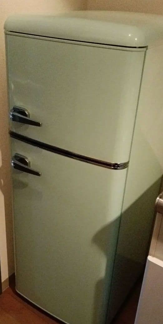 レトロ ミントグリーン 冷蔵庫 キャンセル不可！