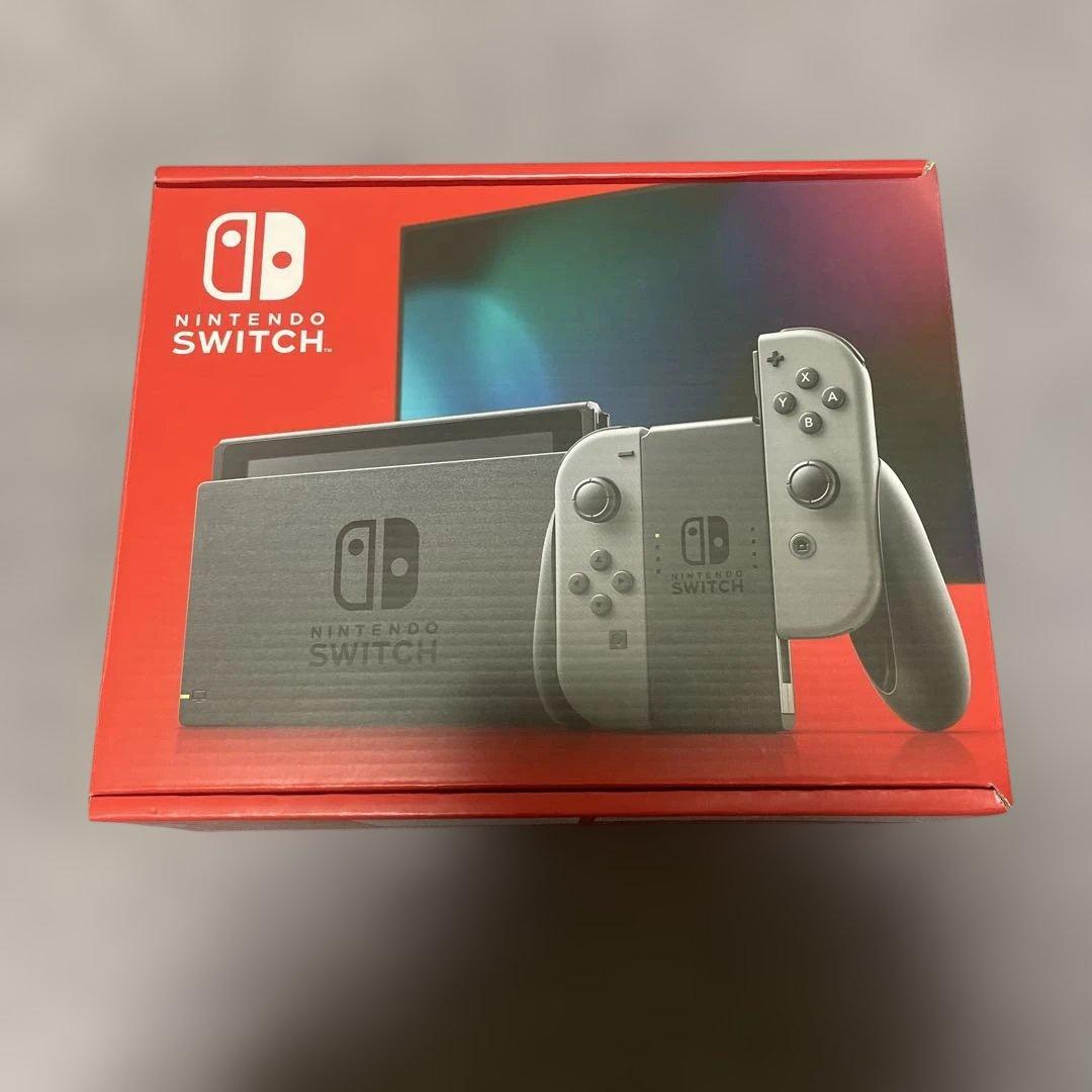 【新品】Nintendo Switch本体 グレー HAC-001
