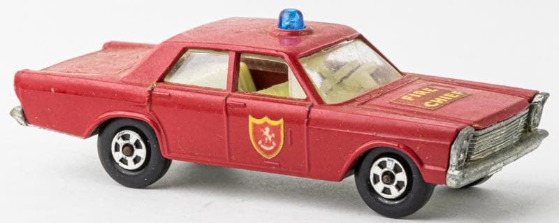 MATCHBOX 1970 Superfast ★ FIRE CHIEF CAR