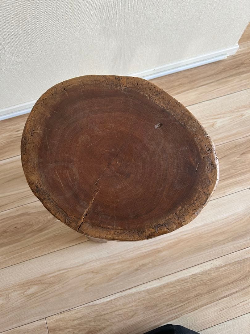 スツール　天然木