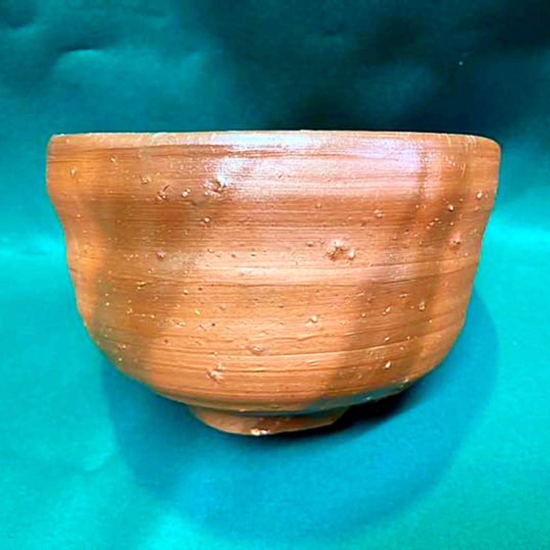 小西陶蔵　備前焼　緋襷　共箱　共布　栞　茶道具