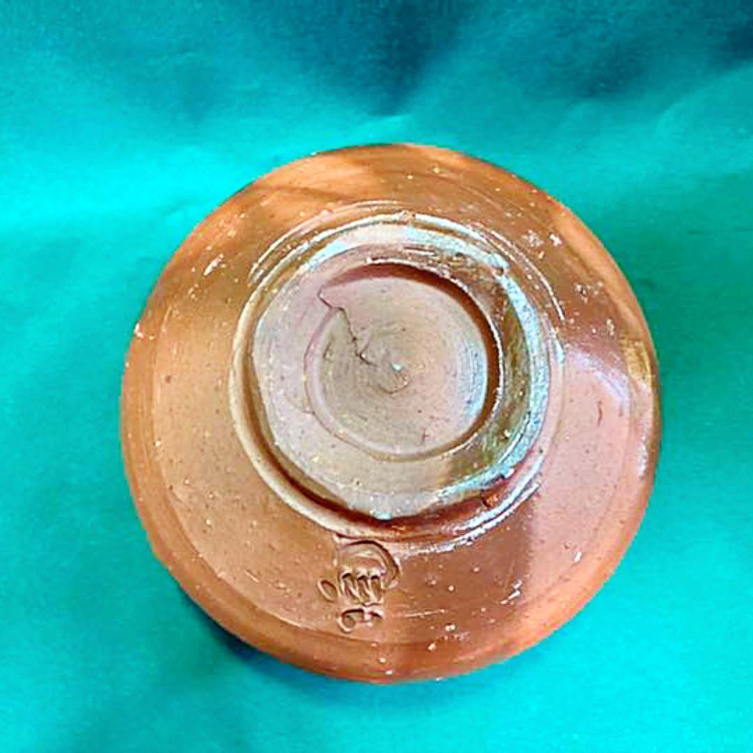 小西陶蔵　備前焼　緋襷　共箱　共布　栞　茶道具