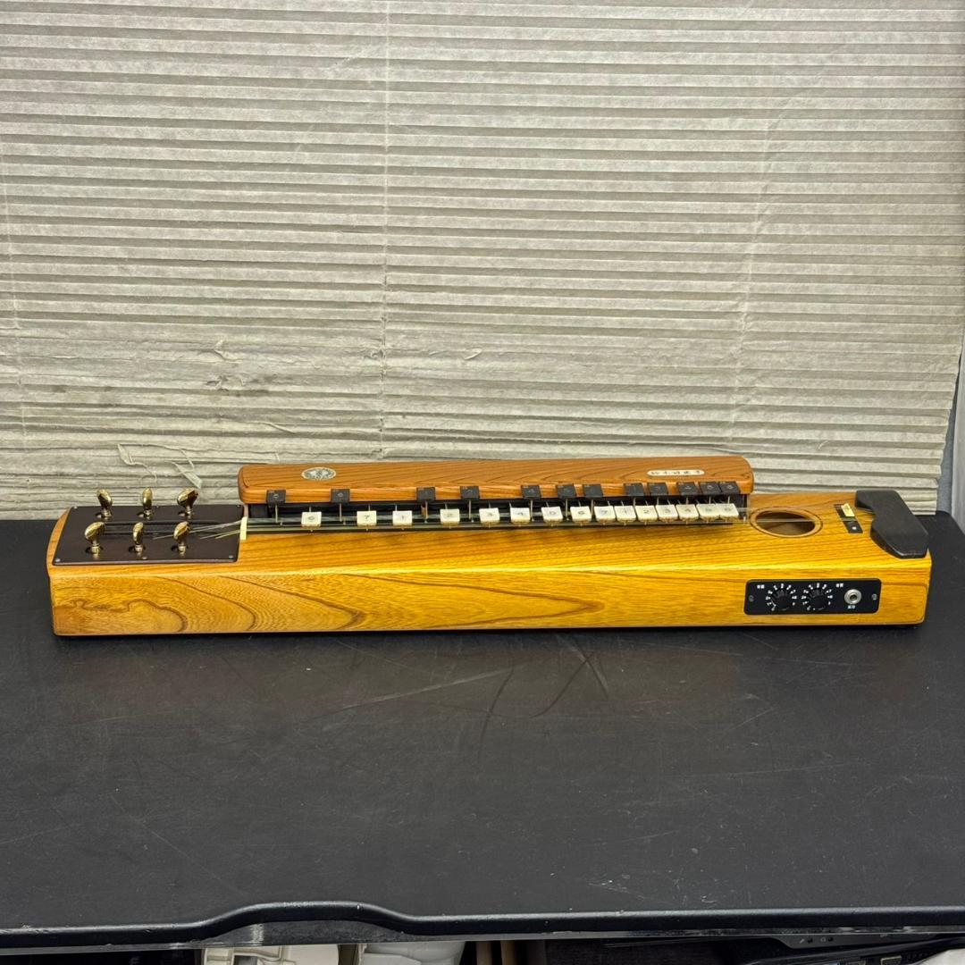 ミ*♪様 ☆全音　ZENON　大正琴　響宴　欅製　高級大正琴　電気　エレキ　大正