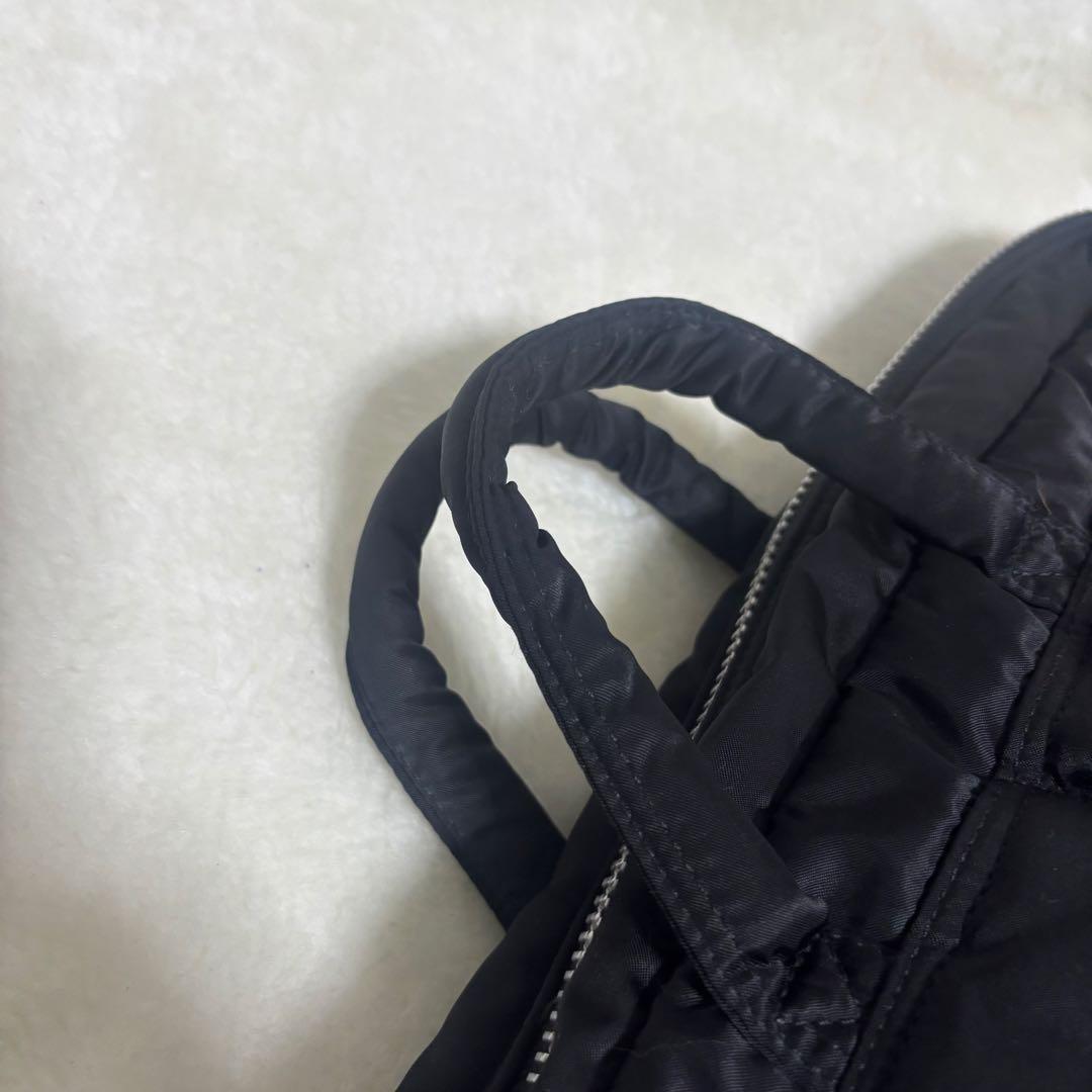【美品】PORTER ポーター タンカー ビジネスバッグブラック ナイロン