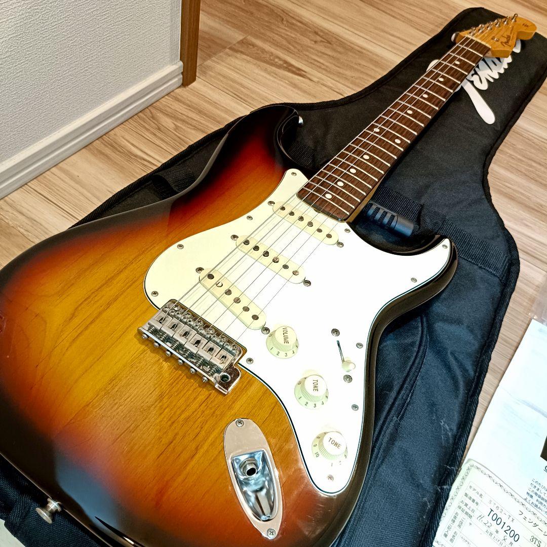 Fender Japan ストラトキャスター st62-TX 追柾目ネック