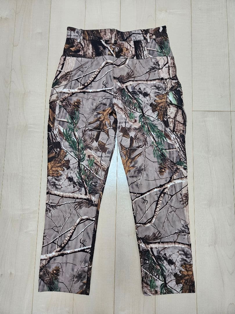 リアルツリー柄 迷彩服 セットアップ 上下セット 冬用ジャンパー サバイバル