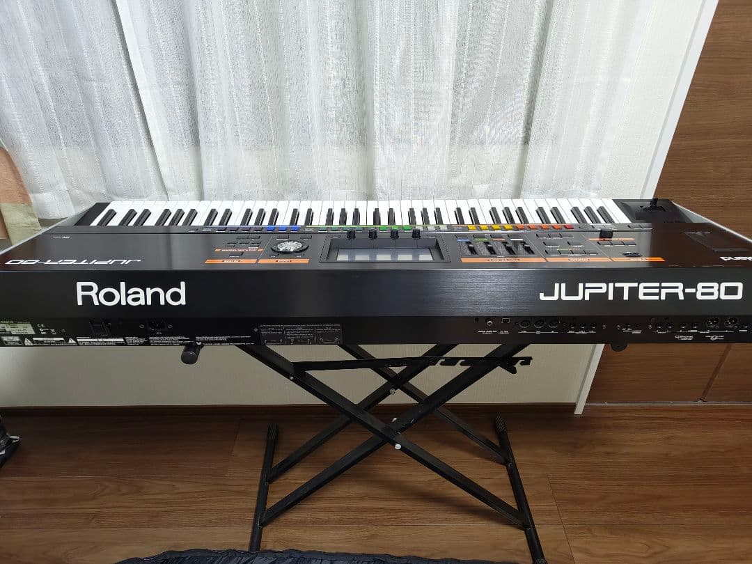 Roland JUPITER-80 シンセサイザー＋ゲーターフライトケース付き