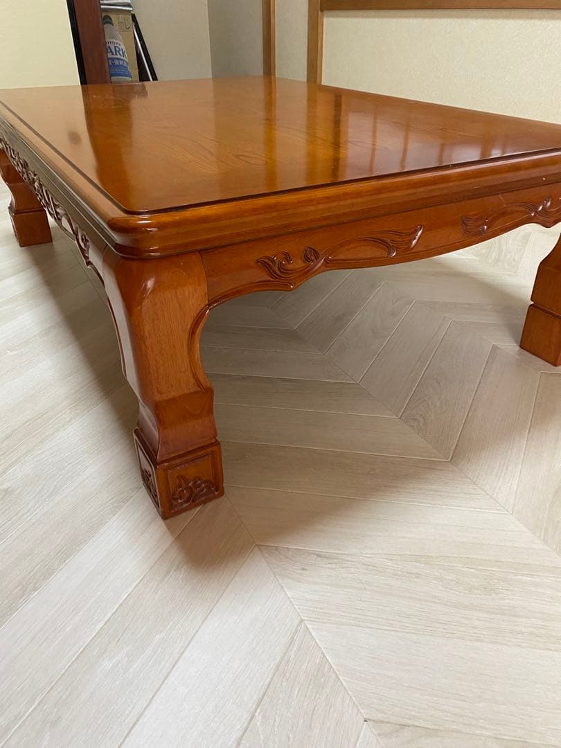 木製 こたつテーブル アンティーク　 美品