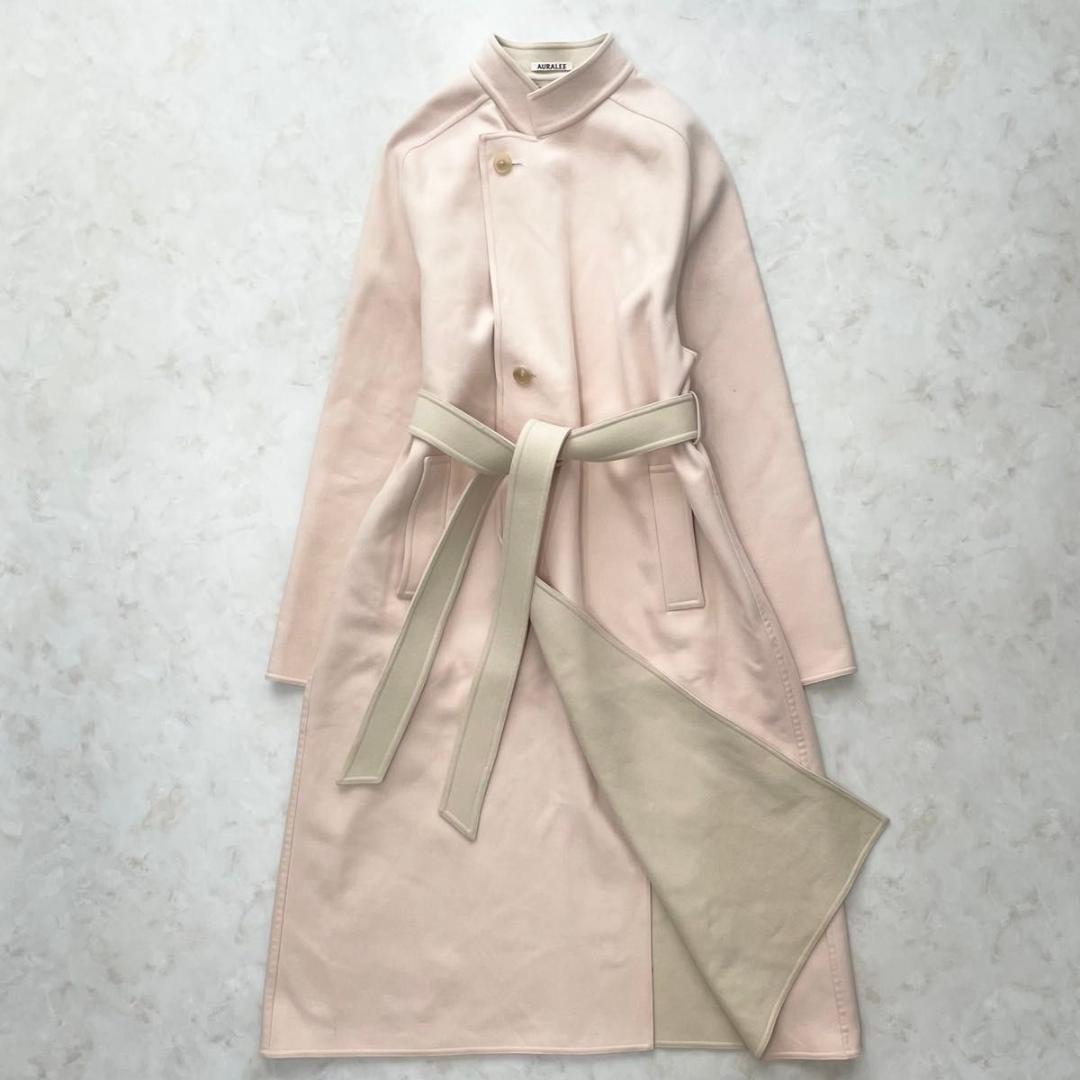 AURALEE SUPER FINE MELTON スーパーファインコート　S