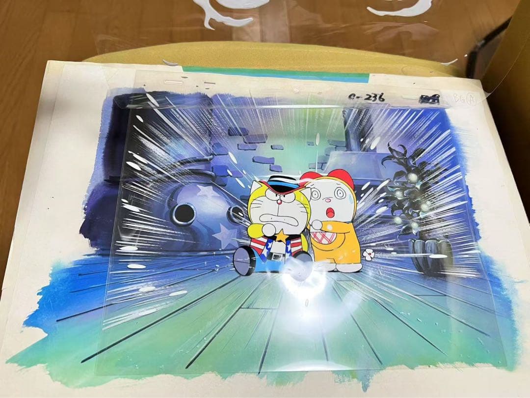 劇場版ドラえもん　版権セル画 ロボット学校七不思議