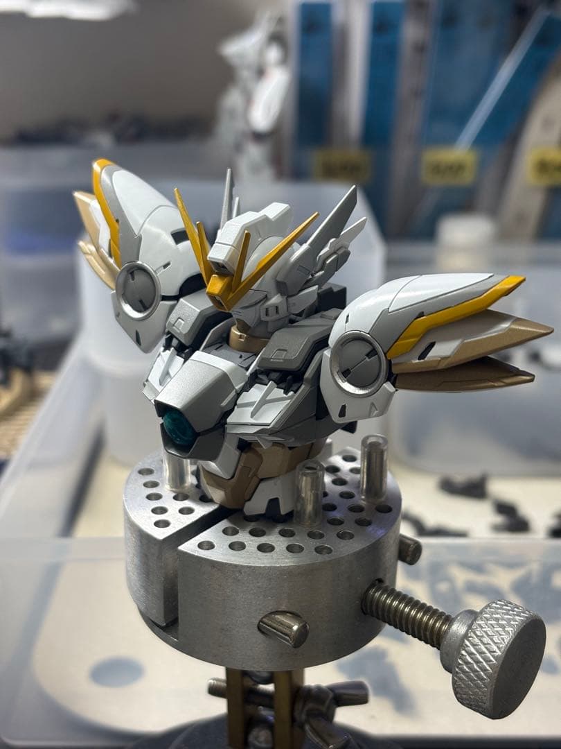 MGウイングガンダムゼロVer.Ka スノーホワイト　全塗装 完成品