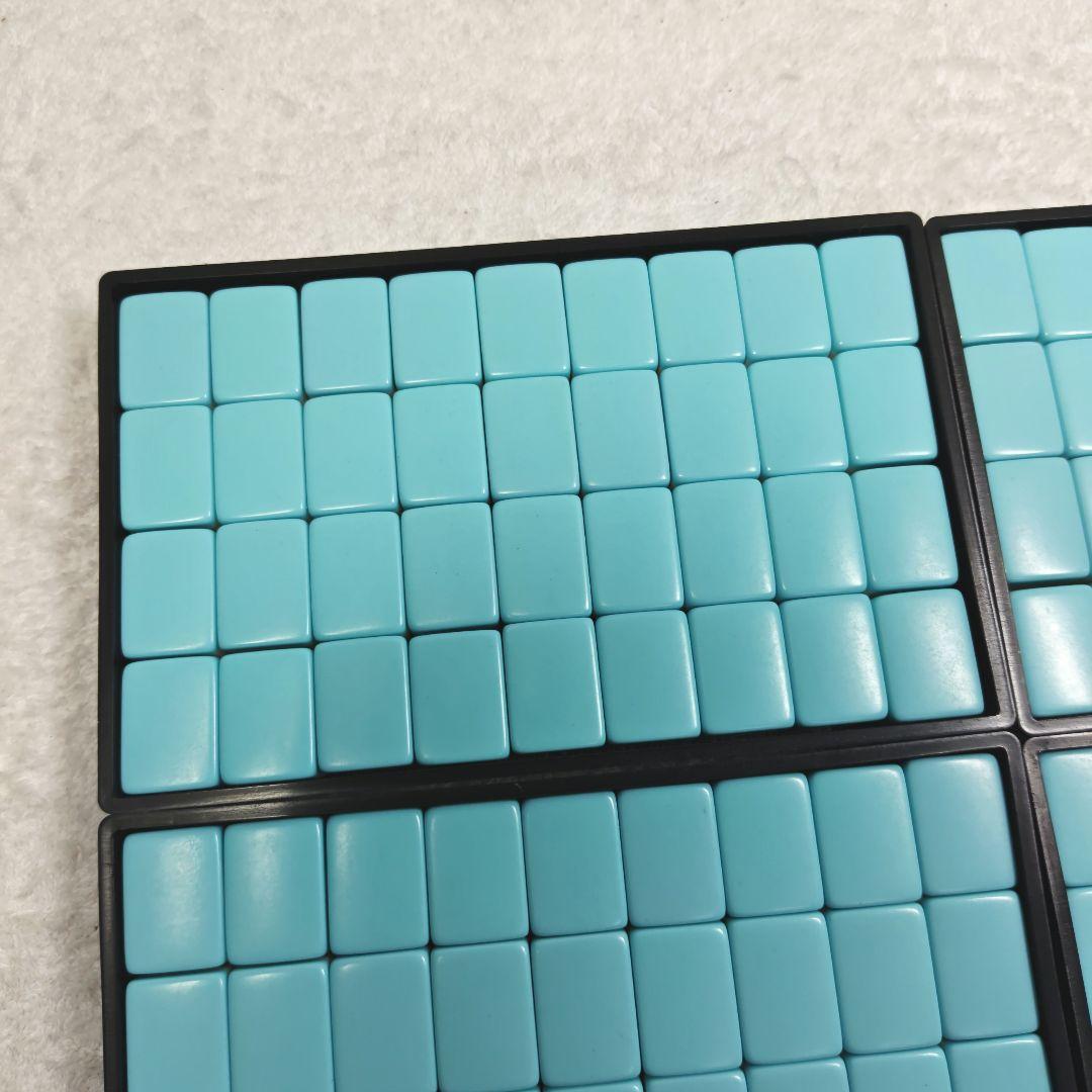 麻雀牌セット　牌王　水色（空色）の牌