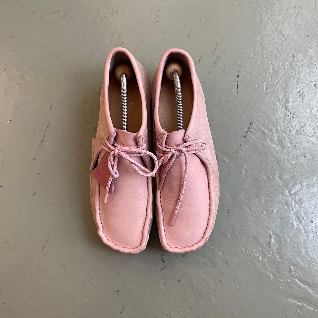 Clarks クラークス ワラビー ピンク