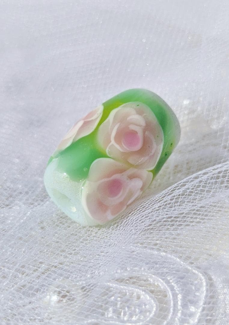 吉田正子トンボ玉（拾壹）　ガラス玉に込めた日本画　和のこころ　癒しの伝統美術