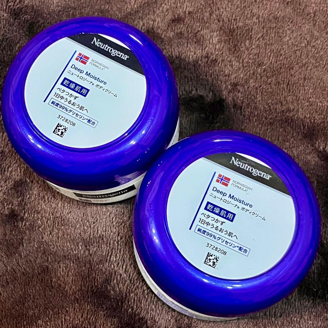 ニュートロジーナ ディープモイスチャー ボディクリーム 乾燥肌用200ml×2個