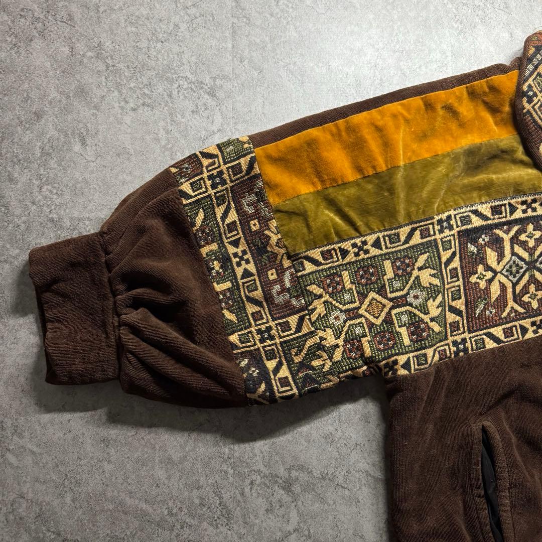 【激レア】90s vintage native pattern JKT XL