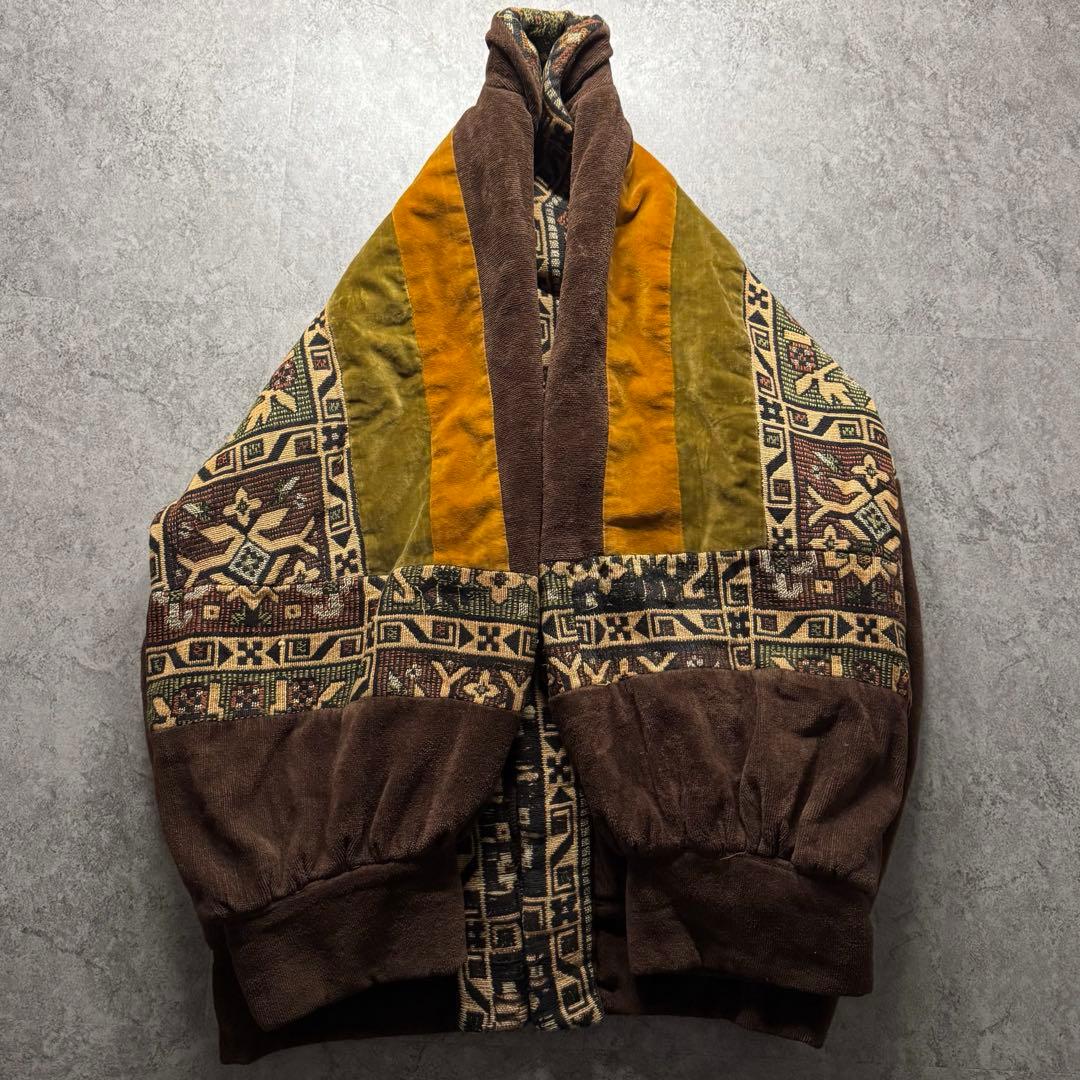 【激レア】90s vintage native pattern JKT XL